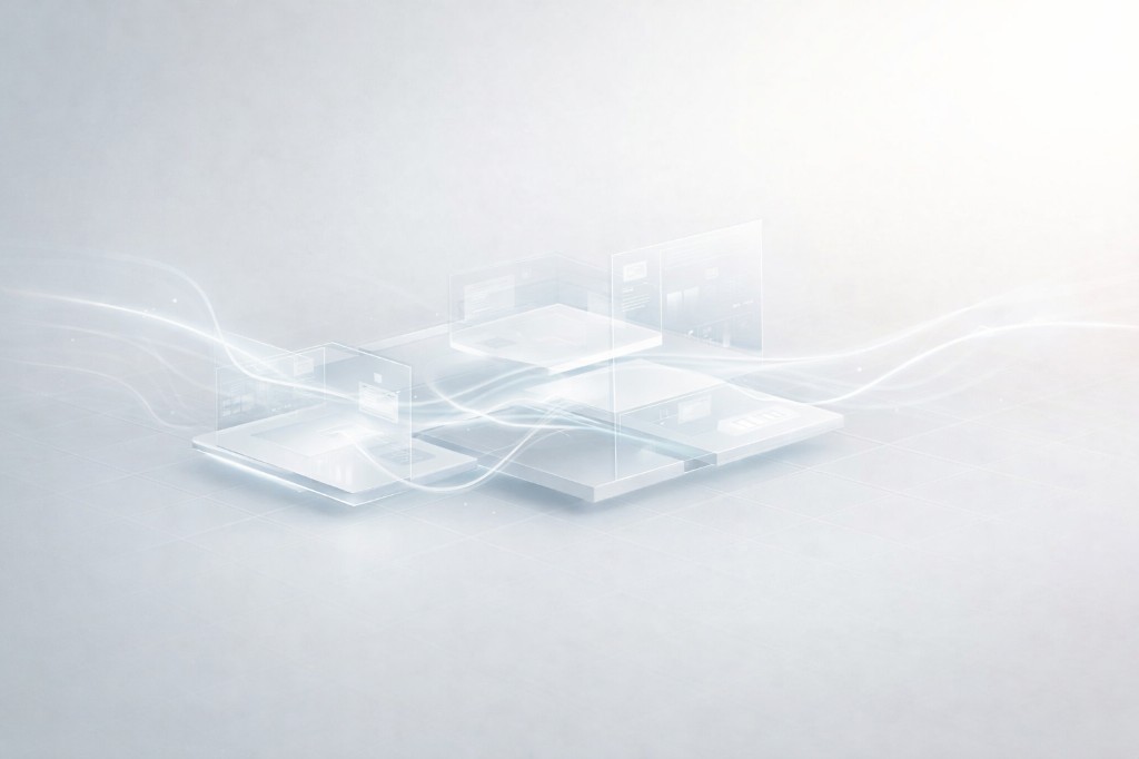 Platform configuration and routing UI